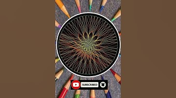 10 top art of string art in the world best patern part 1 # Shorts