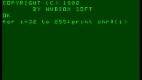SPC-1000 on the MESS emulator