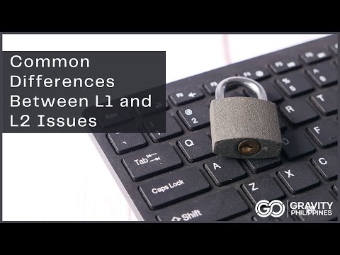 Common Differences Between L1 and L2 Issues