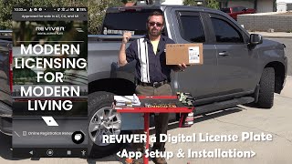 My REVIVER Digital License Plate Setup/Install & Activation w/Paul Henderson