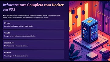 🎬 Infraestrutura para sua VPS - Video 7 Subindo Mysql, Redis e PostgreSql