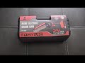 TomyVIC Mini Chainsaw 6-Inch Cordless Electric Handheld Chainsaw 2 Rechargeable Batteries 21V