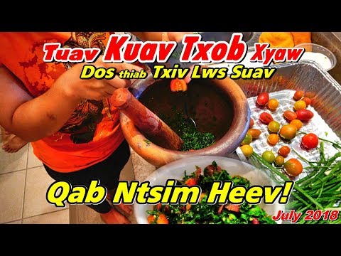 Video: Taum Kua Zaub Nrog Meatballs Thiab Txiv Lws Suav