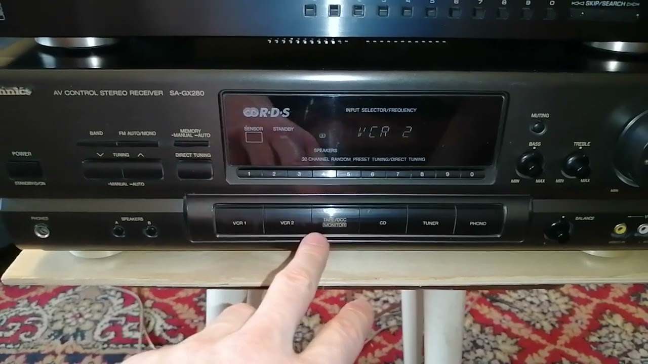 Technics SA-GX280 - YouTube
