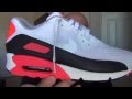 Nike Air Max 90 EM (Engineered Mesh) Black &quot;Infrared&quot; Sneaker Review In Full Hd By @Jspekz