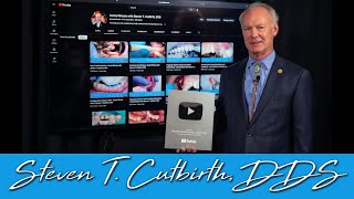 100,000 YouTube Subscribers Award - Dental Minute with Steven T. Cutbirth, DDS