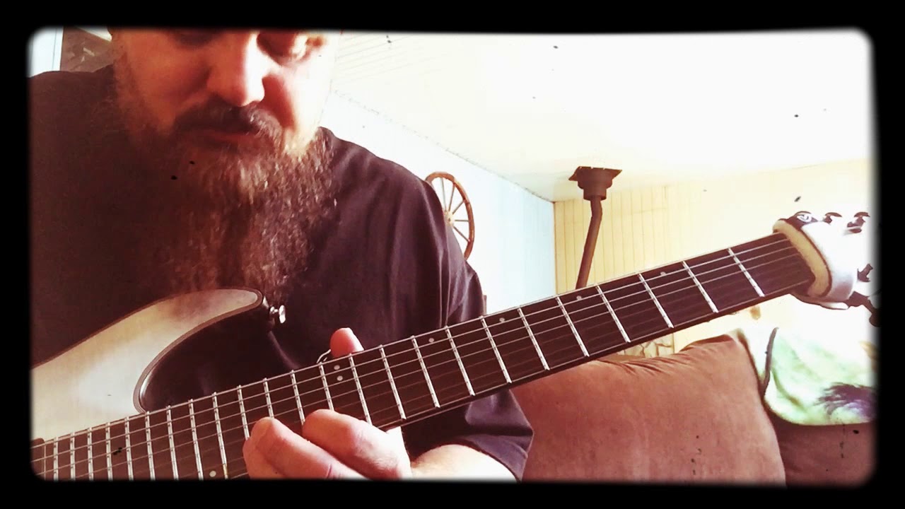 Schecter KM7 guitar solo