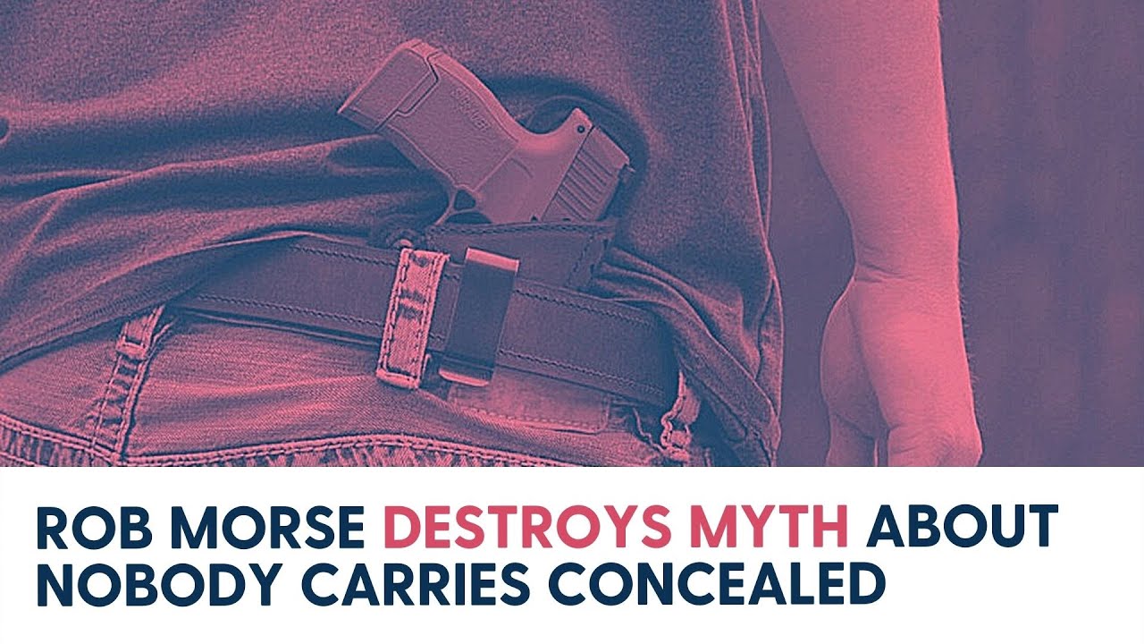 Rob Morse Destroys Myth about Nobody Carries Concealed - YouTube