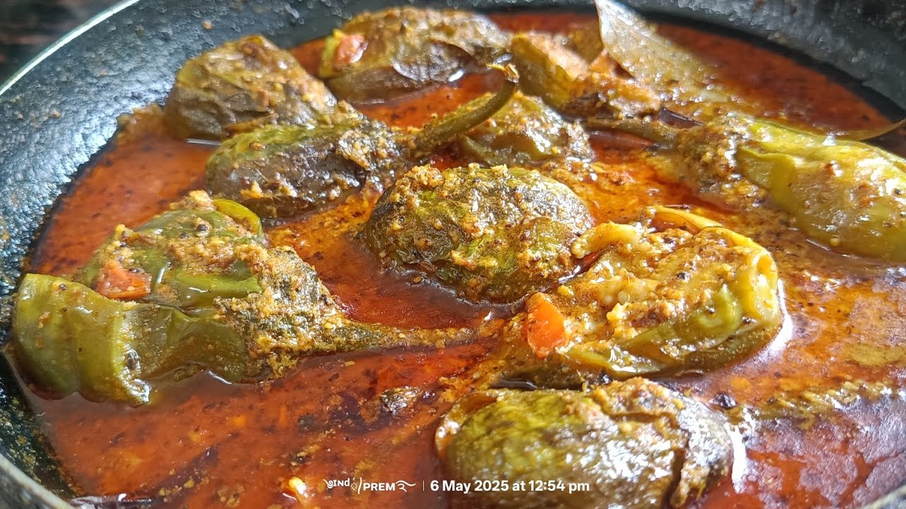 বেগুন মসলা পুর ভরে / Bagun Vara @ Puchki Kitchen - YouTube