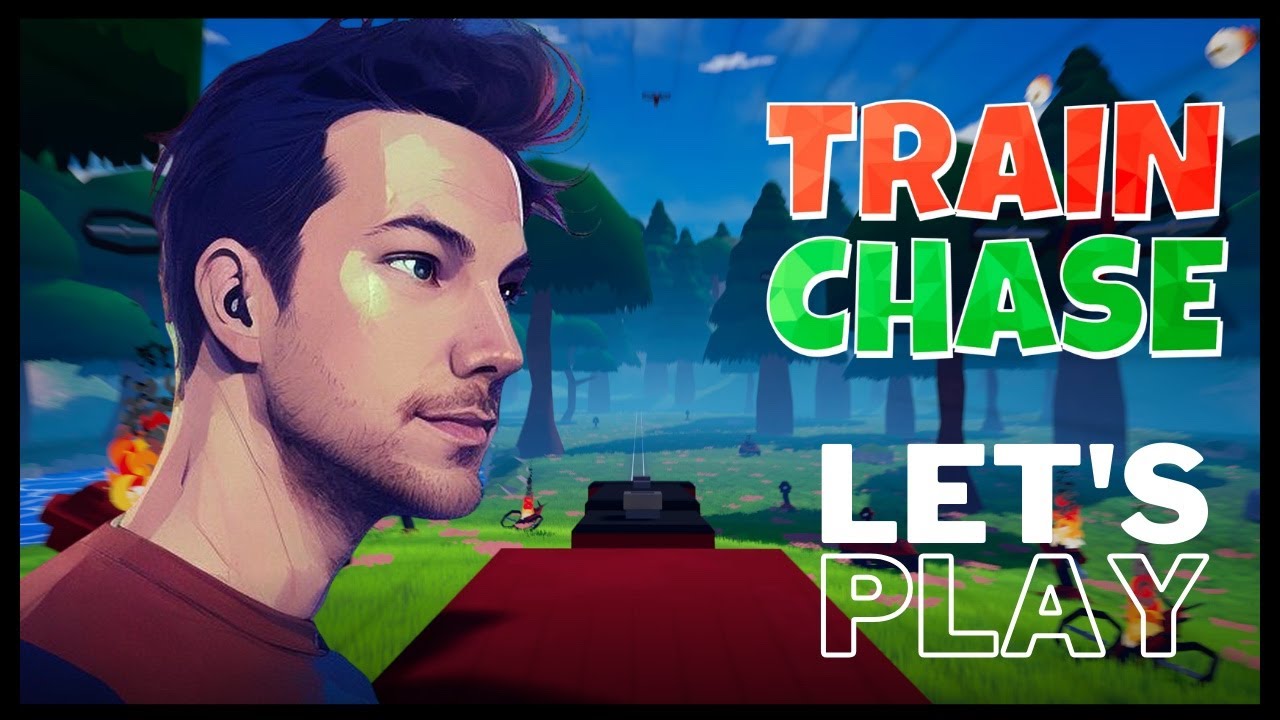 Riding the rails to victory | Let's Play Train Chase (PSVR2)