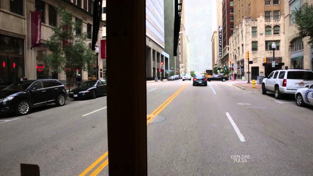 A ride around downtown on the Old Urban Trolley