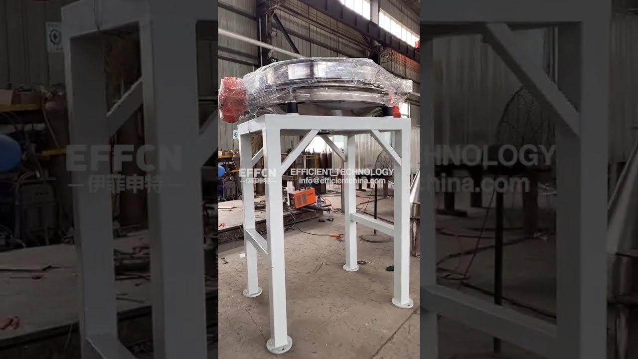 Low profile vibrating sieve/inline sifter for flour remove foreign impurities