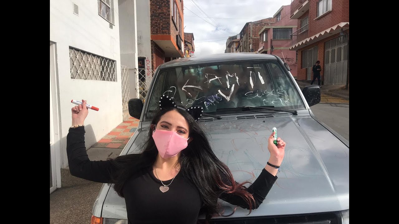Broma a mi Papá le pinte el Carro😈Míralo hasta el final - YouTube