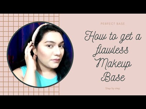 How To Get a Flawless Makeup Base| Step by Step | For beginner's|Stay ...