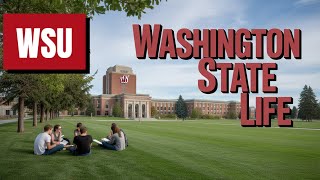 Washington State University (WSU), Pullman, Washington State, USA, Vlog#2 Washington State Univer...