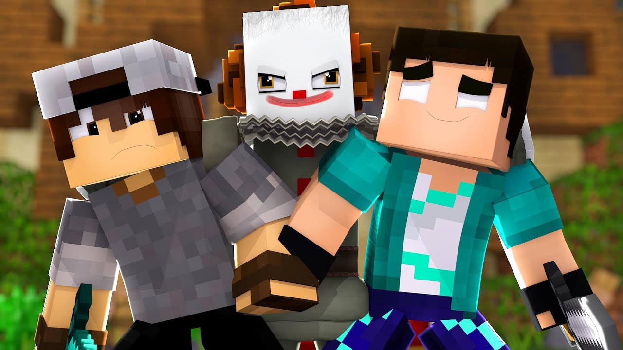 O PALHACO DO IT A COISA JOGANDO NO MEU TIME! - MINECRAFT - YouTube