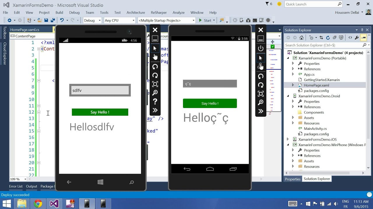 Xamarin Forms with Visual Studio Part 3 [UI Properties] - YouTube
