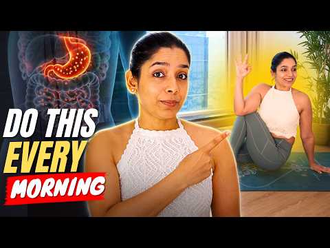 20 Min Morning Yoga For Gut Health & Sluggish Metabolism (Daily Reset)