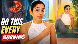 20 Min Morning Yoga For Gut Health & Sluggish Metabolism (Daily Reset)