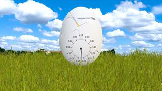 Funny Egg Timer 6.5 Minutes With Surprise At The End