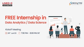 Free Data Analytics / Data Science Internship | Batch 7 | 360DigiTMG