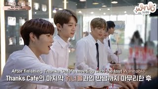 [ENG SUB] 180823 Wanna One - 1st Anniversary Special Thanks Cafe by WNBSUBS