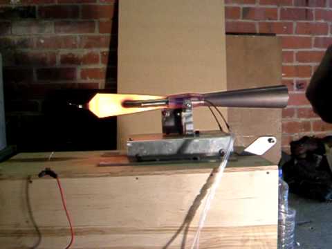 Pulse jet First Run (FWE VIII Type07 Rev07) - YouTube