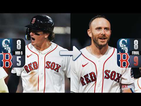 The Red Sox complete INSANE comeback with Trevor Story's walk-off hit 🤩 | MLB Highlights