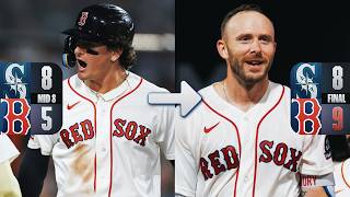The Red Sox complete INSANE comeback with Trevor Story's walk-off hit 🤩 | MLB Highlights