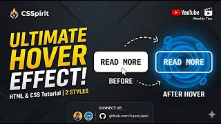 Ultimate Button Hover Effect | HTML & CSS Tutorial