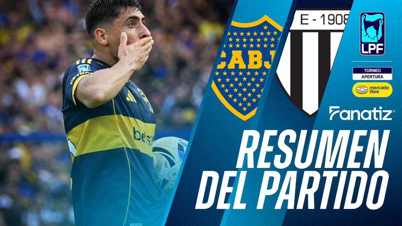 Boca Juniors 1 vs. 1 Gimnasia Mendoza - Resumen del Partido | #torneoapertura2026