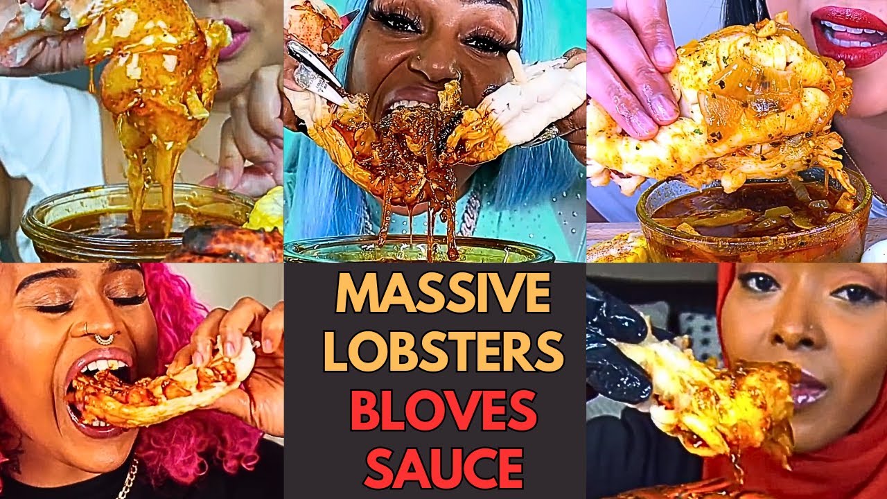 🌟🦞💥The Best Lobster With Blove's Sauce Mukang! Lobster Seafood Boil & Blovesauce🔥🌊🤤