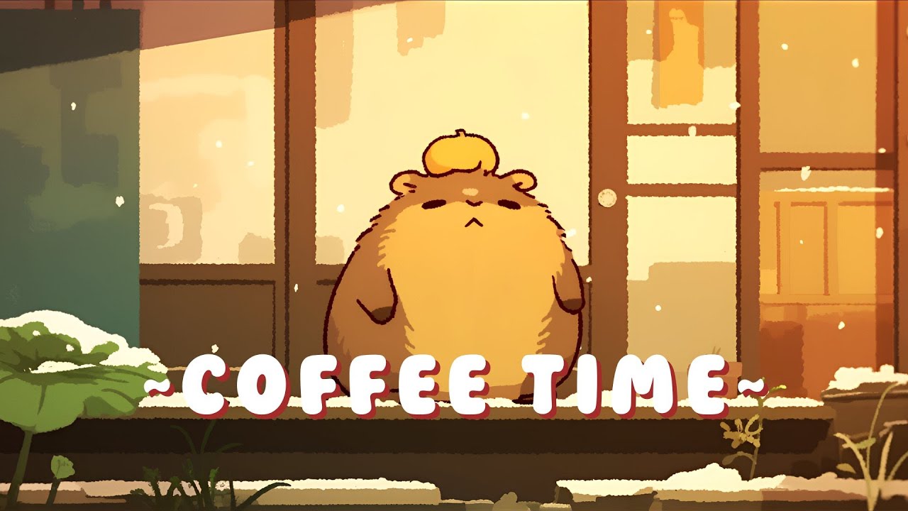 Capybara Lofi Zone | Study Session Music Mix 🦫 🌿 ☕