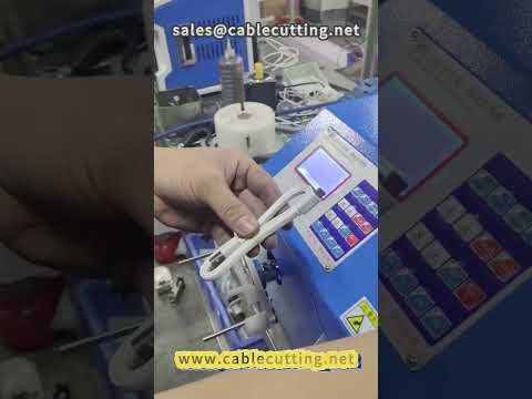 95 Silica Gel Ring Tie Data Wire Winding Machine for Wire Processing