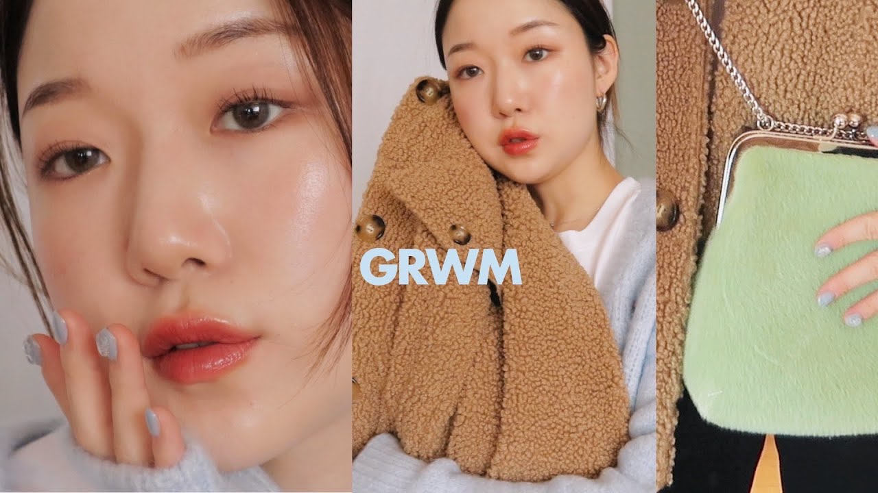 (eng cc) 요즘 매일하는 로드샵 촉촉 룩 GRWM 🤍오랜만에 수다 떨면서 준비해용🌷(2월 플리마켓 + 하울영상 소식🕊)