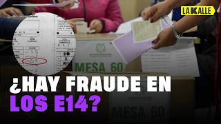 ¿LOS FORMULARIOS E14 SON FRAUDE? El Registrador revela la VERDAD sobre el conteo de votos