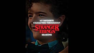 My Favourite Characters Throughout St Seasons