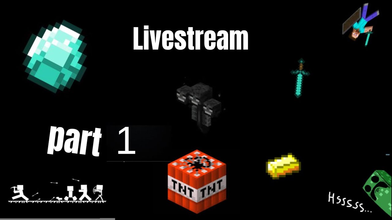 Minecraft Live stream ep 1 - YouTube