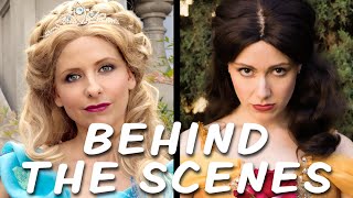 CINDERELLA vs BELLE Behind the Scenes (Princess Rap Battle)