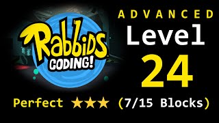 Rabbids Coding: Level 24 Guide.min (7/15 Code Blocks)