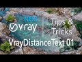 V-Ray Tips & Tricks: VrayDistanceText - Superficies mojadas