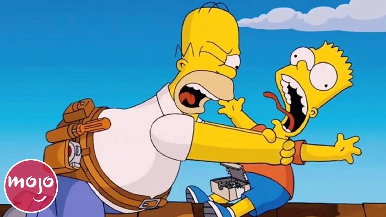 Simpsons Jogging Top 30 Funniest Simpsons Running Gags - YouTube