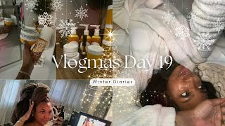 Vlogmas Day Nineteen ?️ | Gym Routine + DIY Business Cards + Self Care + Healing tips.