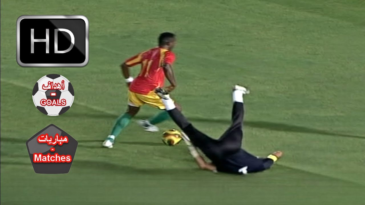 مصر و غينيا 3-3 - مباراة ودية 2009 - هدفين حسنى عبد ربه , تعليق اشرف محمود [ اهدف المباراة ]