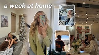 home vlog: first college break & reuniting with friends