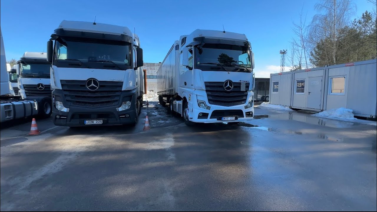 Дальнобой  в Европе еду на 2 каденцию!Литва Манвеста!#manvesta #дальнобой #truckdriver #europe 