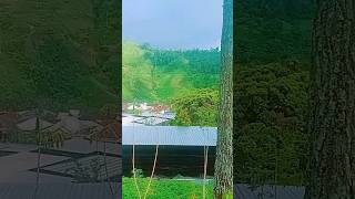 Kampung di tengah perbukitan di desa beruk Jatiyoso Karanganyar