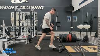 Floating Heel Split Squat