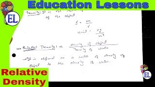 Relative Density | Physics | Gravitation class 9