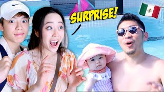 We Flew To Another Country To Surprise My Family!!!